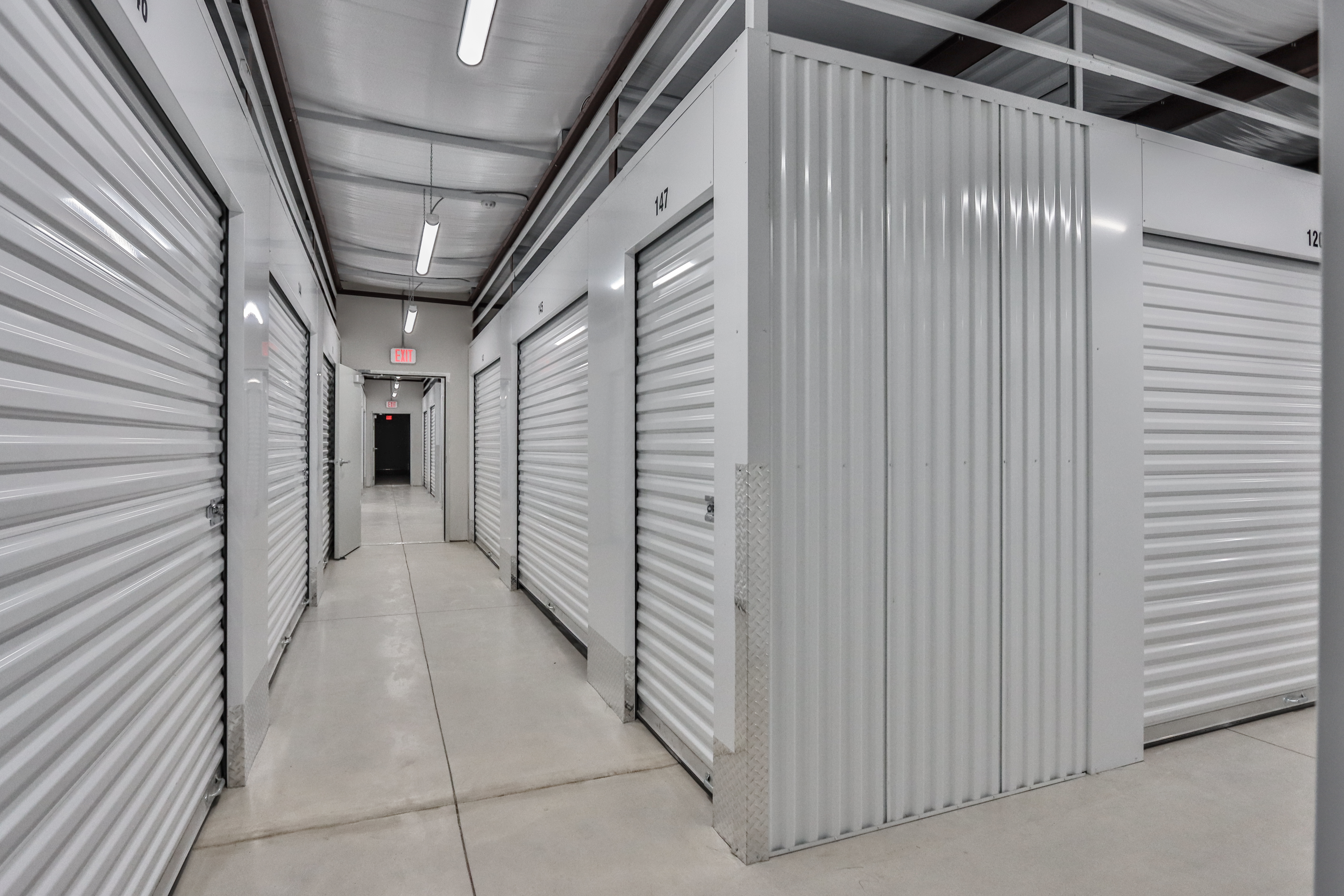 Indoor storage units